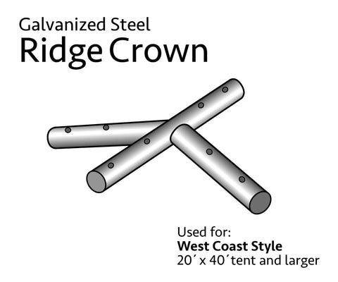 Ridge Crown Top Tee for West Coast Frame Tent
