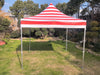 Image of 10' x 10' 50mm Speedy Tent - Red, White and Blue