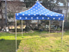 Image of 10' x 10' 50mm Speedy Tent - Red, White and Blue