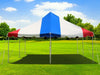 Image of 20' x 20' Premium Canopy Pole Party Tent - Red, White and Blue