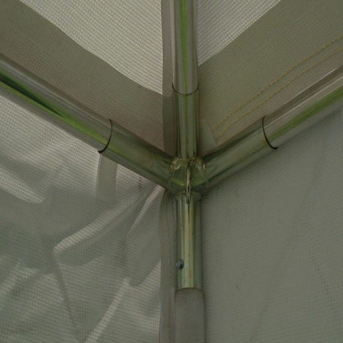 Interior corner fitting view of West Coast Frame Tent