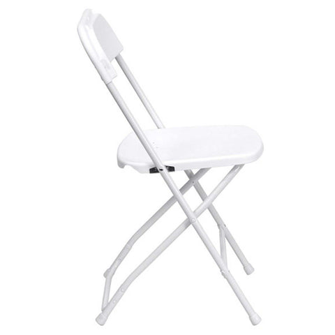 White Plastic Folding Chairs
