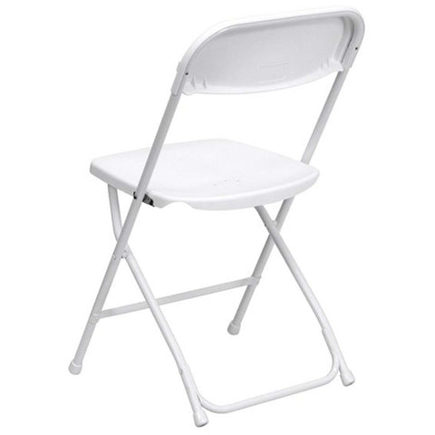 White Plastic Folding Chairs