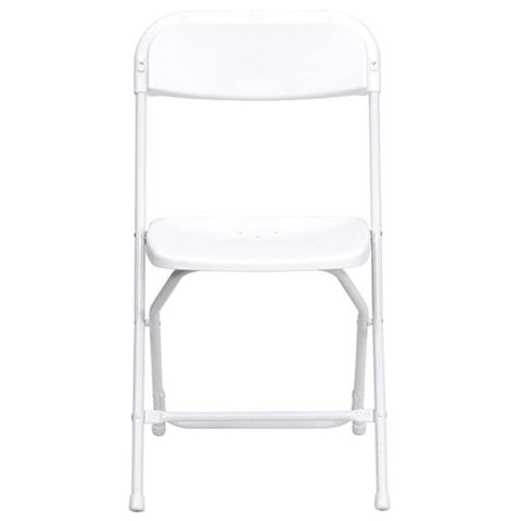 White Plastic Folding Chairs