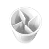 Image of 2" White Plastic Tent Stake Cap - 10 Pack
