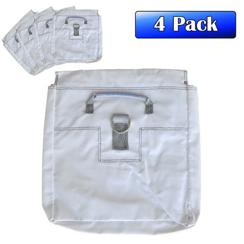4 Pack of White Sand Bags
