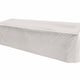 Vinyl 8' Banquet Table Cover, Solid White