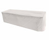 Image of Vinyl 8' Banquet Table Cover, Solid White