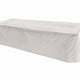 Vinyl 8' Banquet Table Cover, Solid White