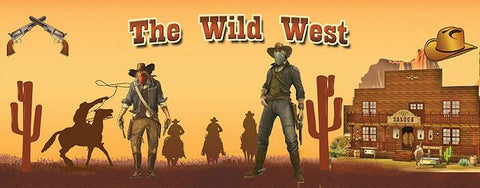 Wild West Art Panel 15