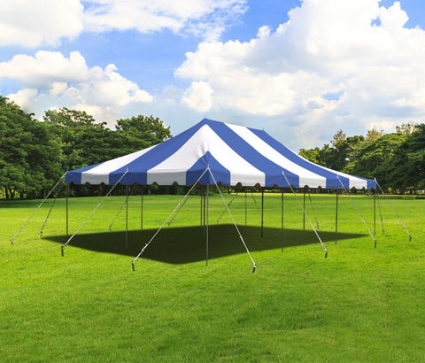 20' x 30' Weekender Standard Canopy Pole Tent - Blue