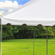 15' x 15' Weekender Standard Canopy Pole Tent - White