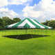 20' x 30' Weekender Standard Canopy Pole Tent - Green