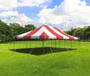 Image of 20' x 30' Weekender Standard Canopy Pole Tent - Red