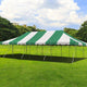 20' x 40' Weekender Standard Canopy Pole Tent - Green