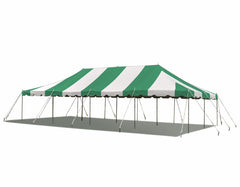 20' x 40' Weekender Standard Canopy Pole Tent - Green