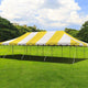 20' x 40' Weekender Standard Canopy Pole Tent - Yellow