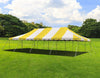 Image of 20' x 40' Weekender Standard Canopy Pole Tent - Yellow
