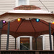 6 Globe Light Set - Mixed Colors with White Curly Cord