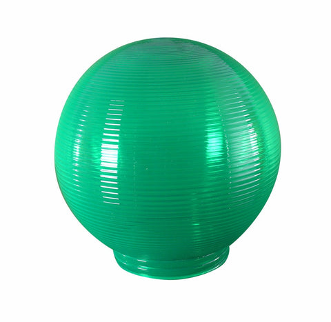 6-Inch Replacement Globe Light Cover, Green