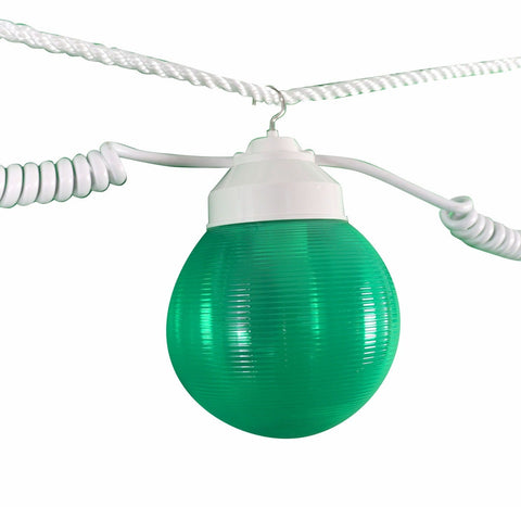 6-Inch Replacement Globe Light Cover, Green