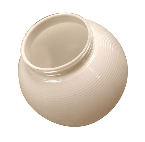 6-Inch Replacement Globe Light Cover, Prismatic White