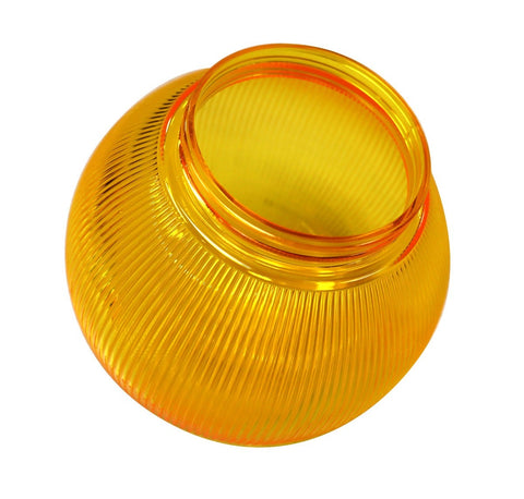 6-Inch Replacement Globe Light Cover, Yellow