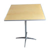 Image of 10-Pack of 30" Square Bistro / Cocktail Tables and Heavy Duty Steel Moving Cart Bundle