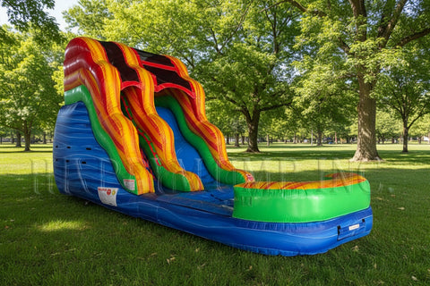 Double Wave 16ft Water Slide - WS4107