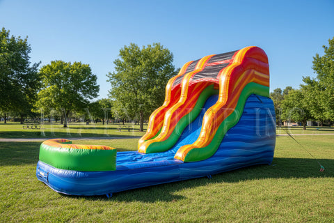 Double Wave 16ft Water Slide - WS4107