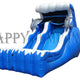 18'H Double Drop Wet & Dry Slide by Happy Jump