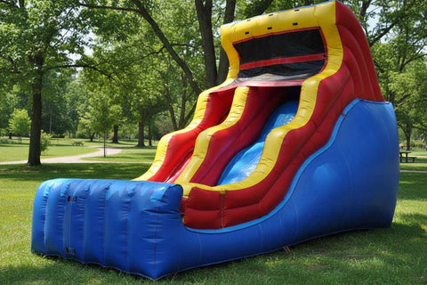 18 Foot Double Drop Wet Dry Primary Slide - WS4122