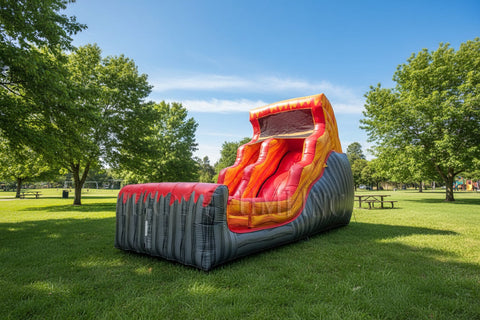Lava Rush 18 Foot Double Drop Water Slide - WS4128