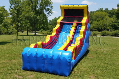 22 Foot Mungo Surf Water Slide Primary Colors - WS4141