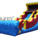 22'H Mungo Surf Slide Wet & Dry - Primary Colors by Happy Jump