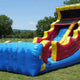 22'H Mungo Surf Slide Wet & Dry - Primary Colors by Happy Jump