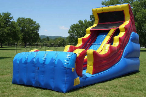 22 Foot Mungo Surf Water Slide Primary Colors - WS4141