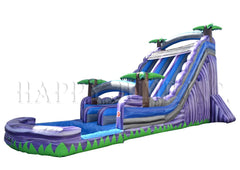 22' Double Bay Water Slide by Happy Jump
