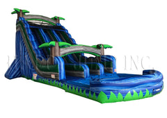 Blue Bay 22 ft Double Water Slide - WS4151