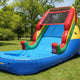 14'H Water Slide - Primary Colors by Happy Jump