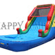 14'H Water Slide - Primary Colors by Happy Jump