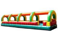 7.5'H Slip and Slide - Single Lane by Happy Jump