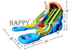 Image of Raging Rapids 22 Water Slide with Character - WS4401