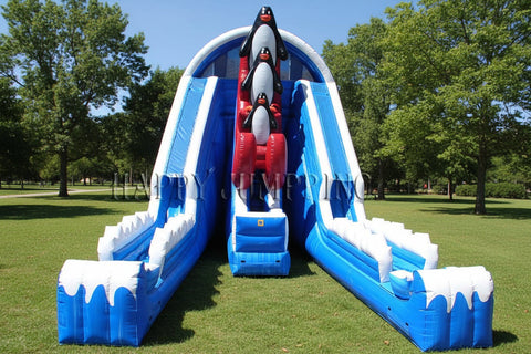Raging Rapids Penguin Wet Dry Slide - WS4402