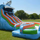 22'H Aqualoop Water Slide by Happy Jump