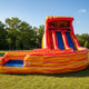 19'H Aqua Flame Water Slide by Happy Jump