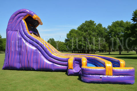 Aqua Purple Water Slide - WS4455