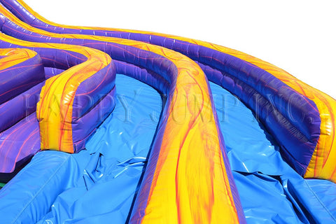 Aqua Purple Water Slide - WS4455