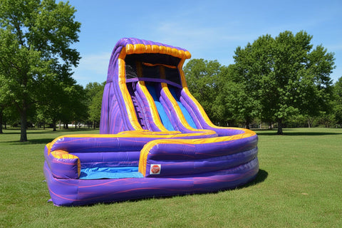 Aqua Purple Water Slide - WS4455