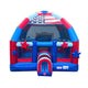 Big Bubba 22' x 22' Red, White Blue Marble Giant Bounce House with Blower